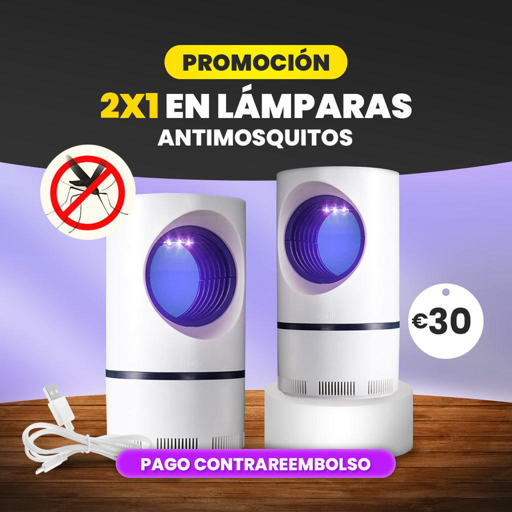 Promoción Lampara Antimosquitos LED PRO (2x1)