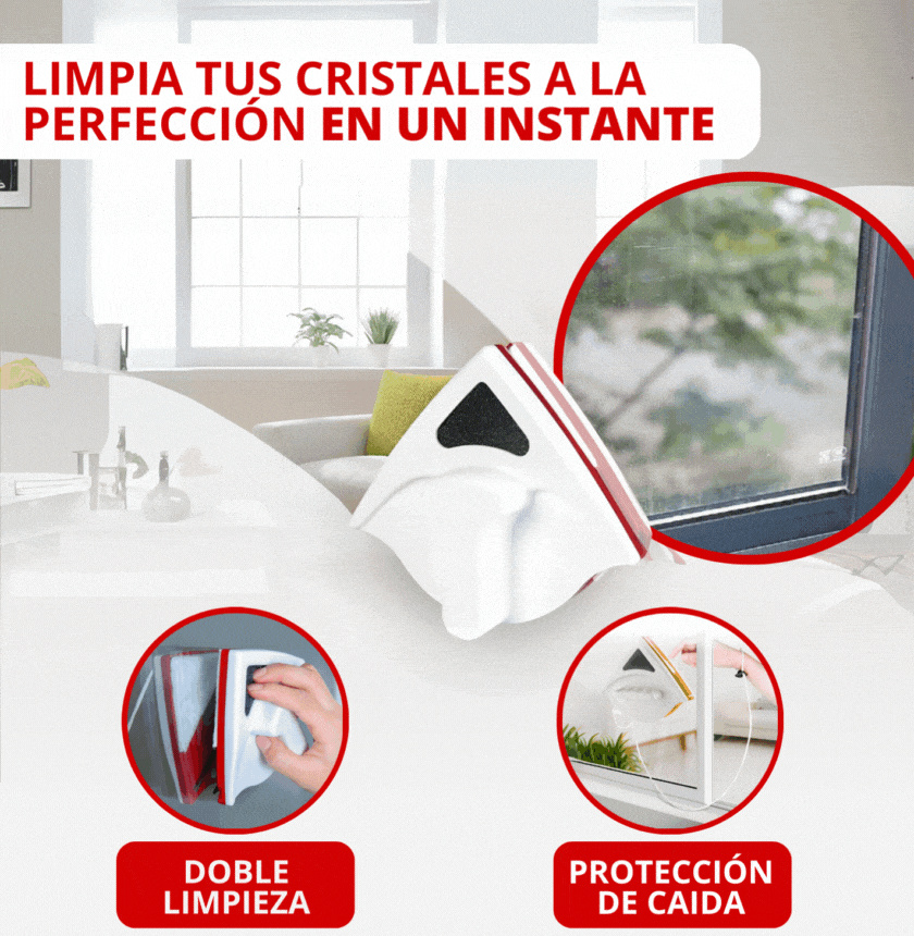 Limpia Cristales Magnético Like Magic Cleaner - ProComponentes
